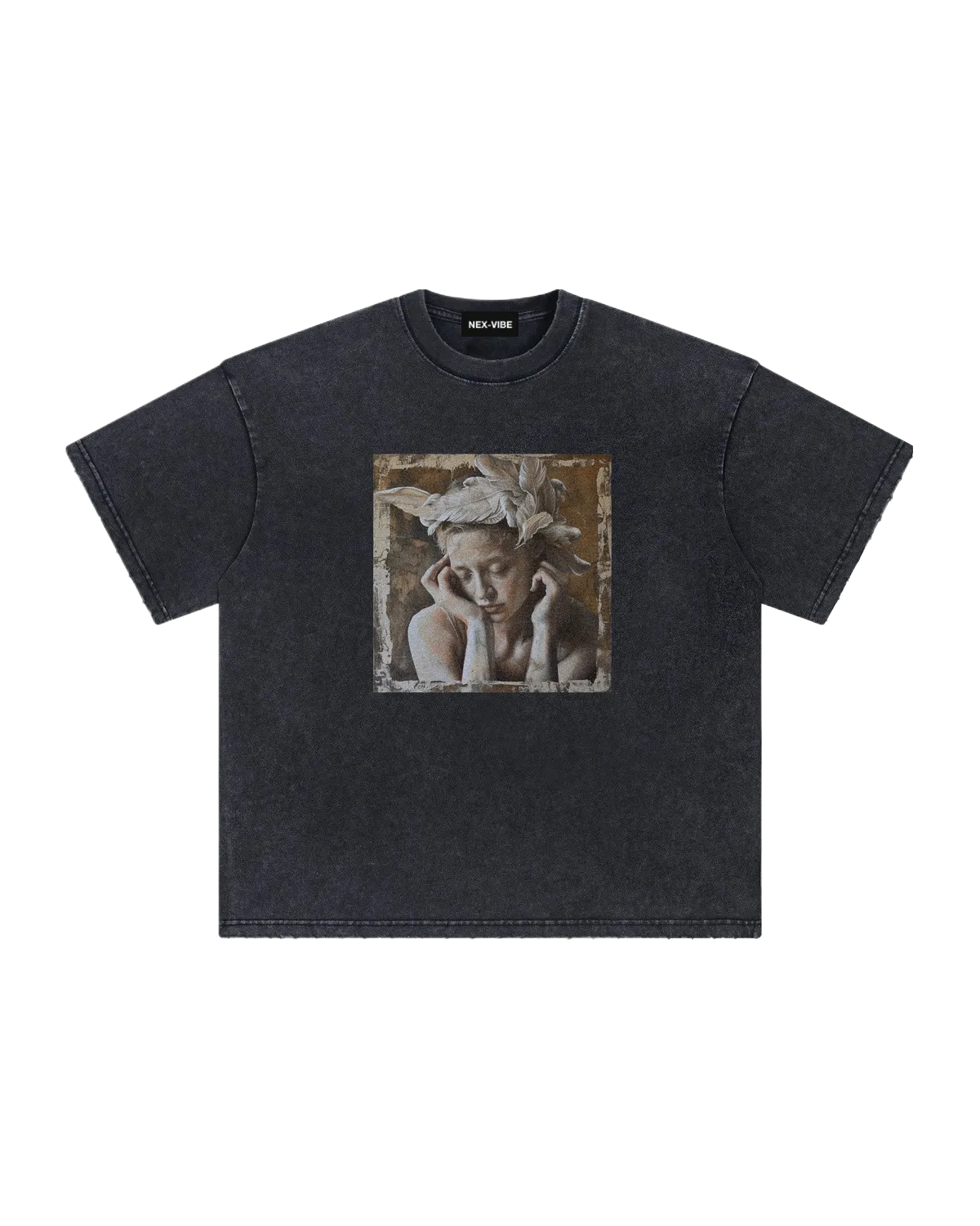 vintage-tee-4A4A4A-front