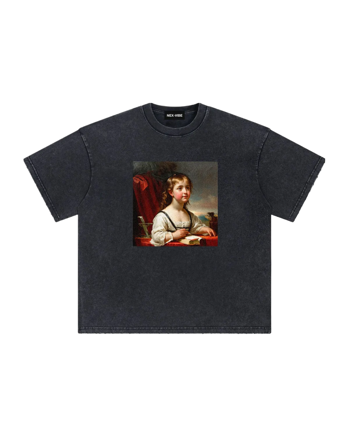 vintage-tee-4A4A4A-front