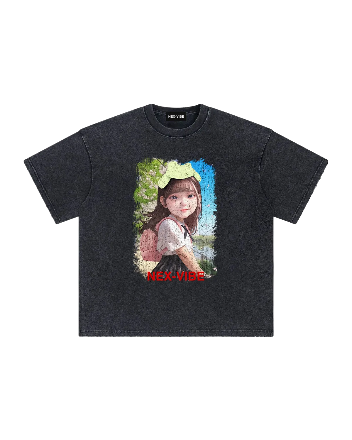 vintage-tee-4A4A4A-front