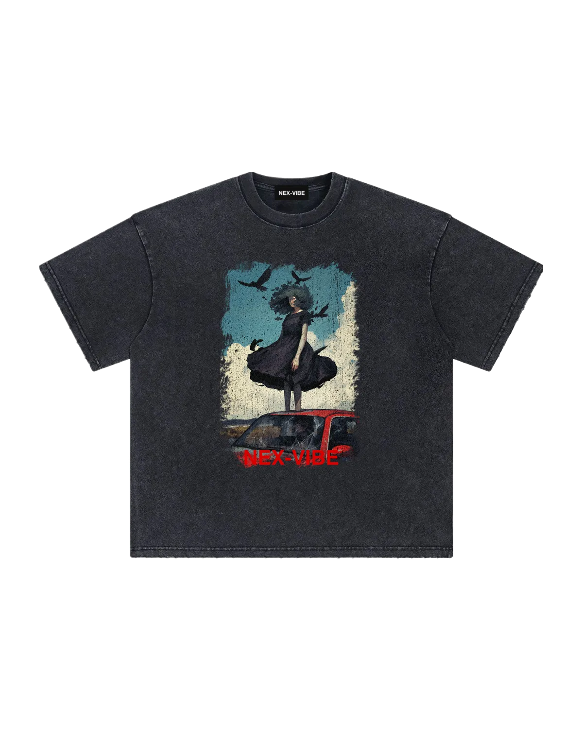 vintage-tee-4A4A4A-front