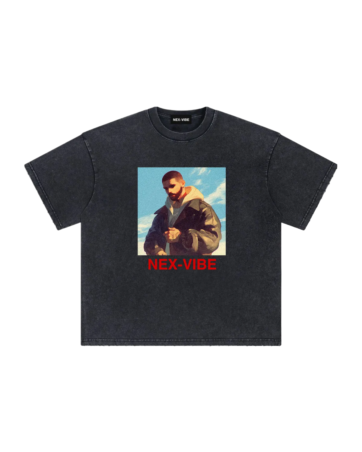 vintage-tee-4A4A4A-front
