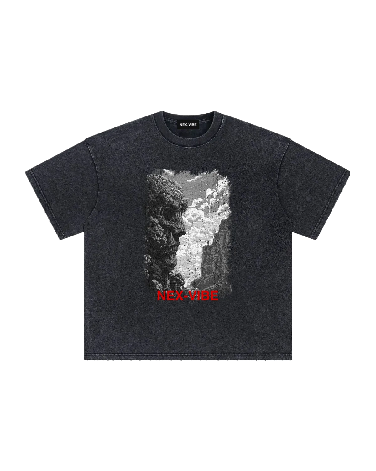 vintage-tee-4A4A4A-front