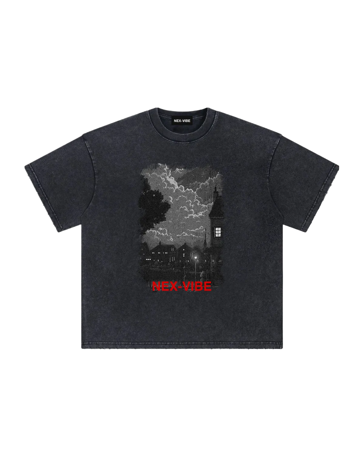 vintage-tee-4A4A4A-front