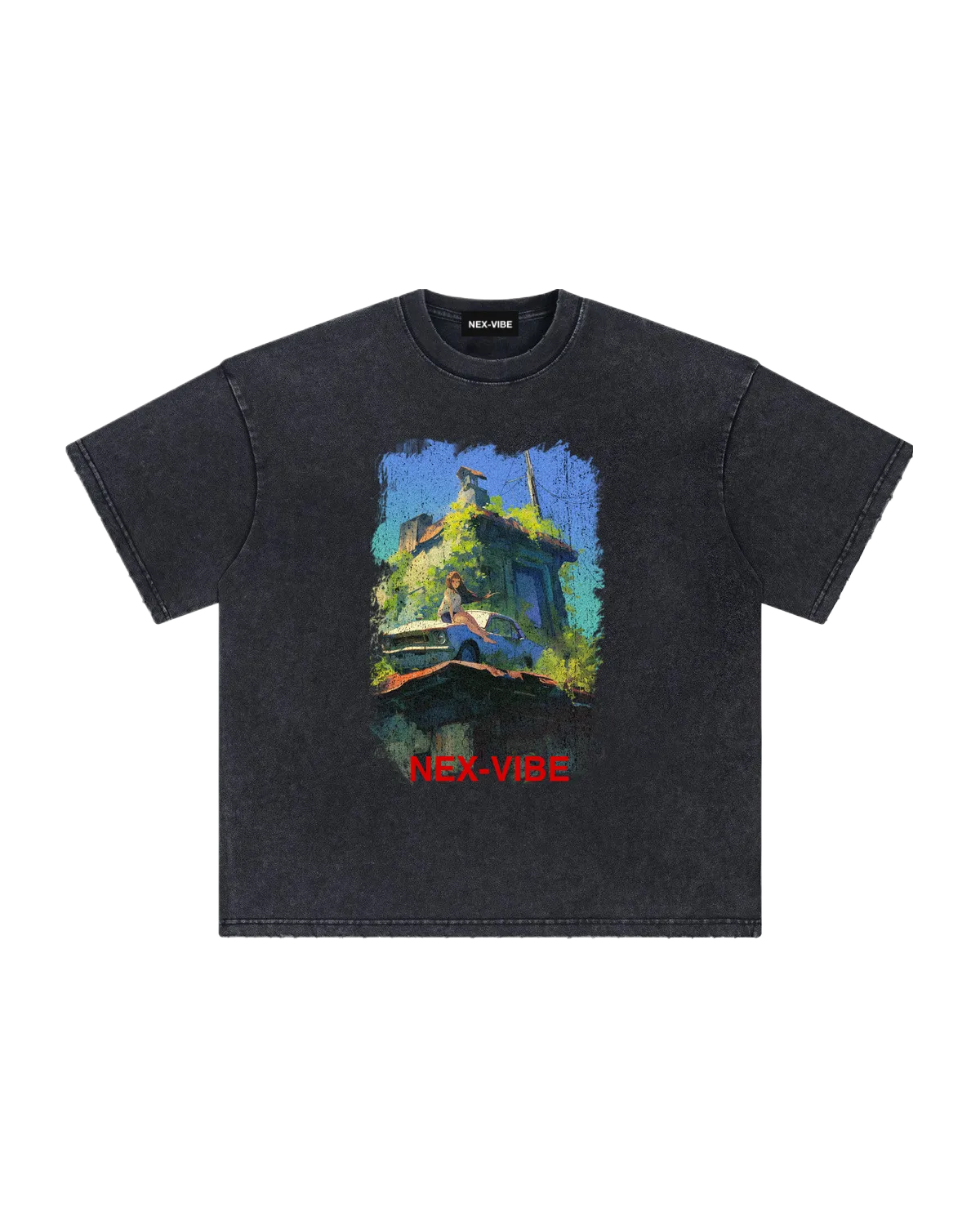 vintage-tee-4A4A4A-front
