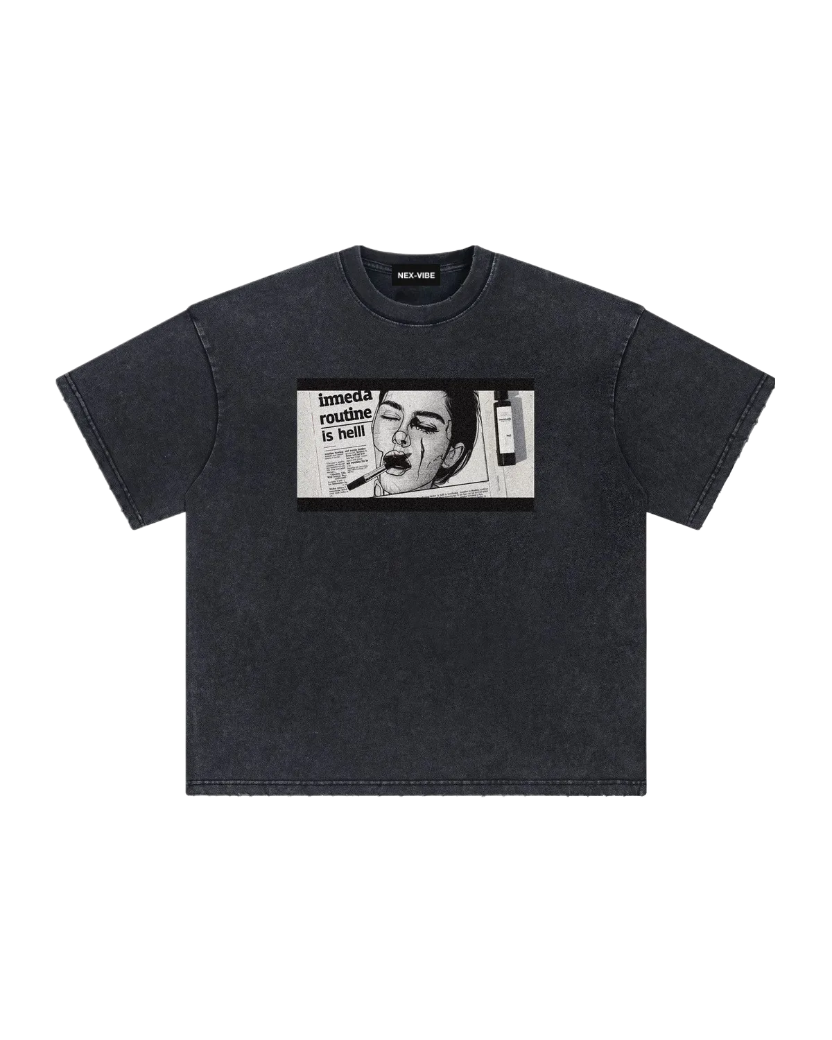 vintage-tee-4A4A4A-front