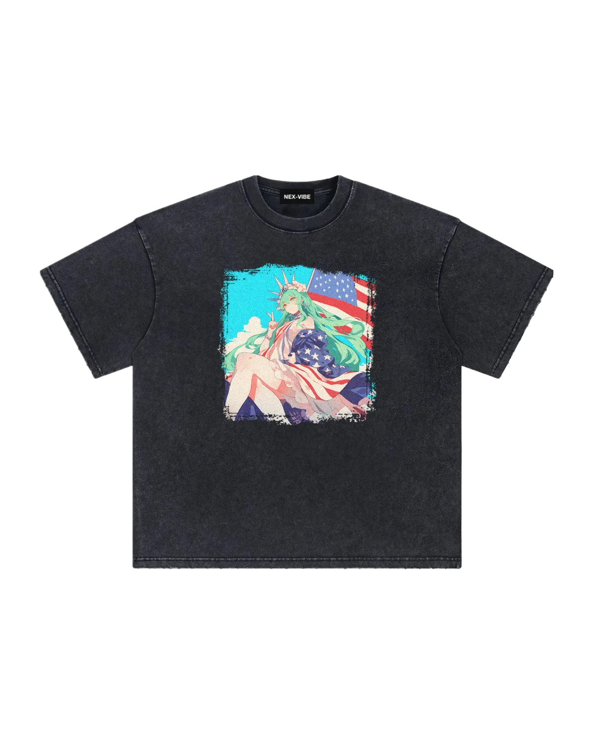 vintage-tee-4A4A4A-front