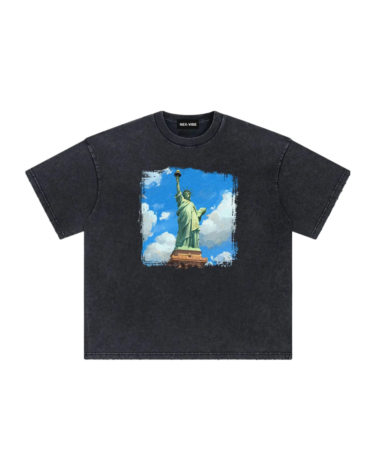 vintage-tee-4A4A4A-front