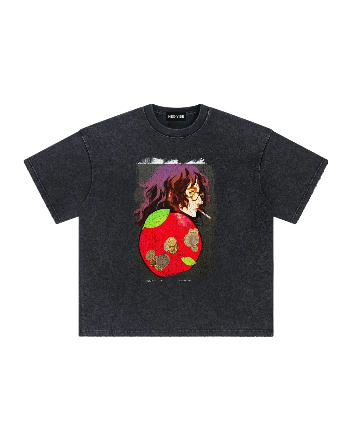 vintage-tee-4A4A4A-front
