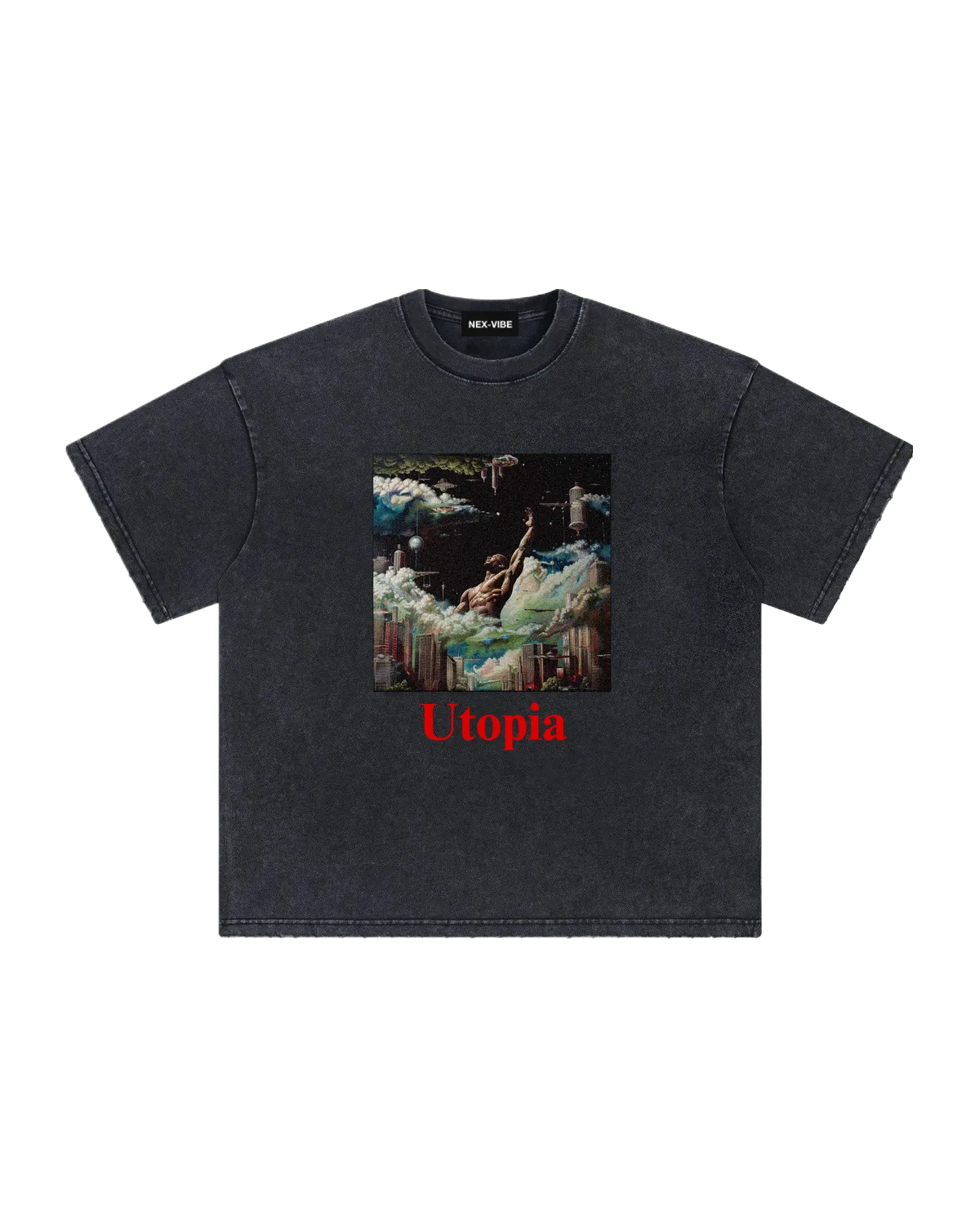 vintage-tee-4A4A4A-front