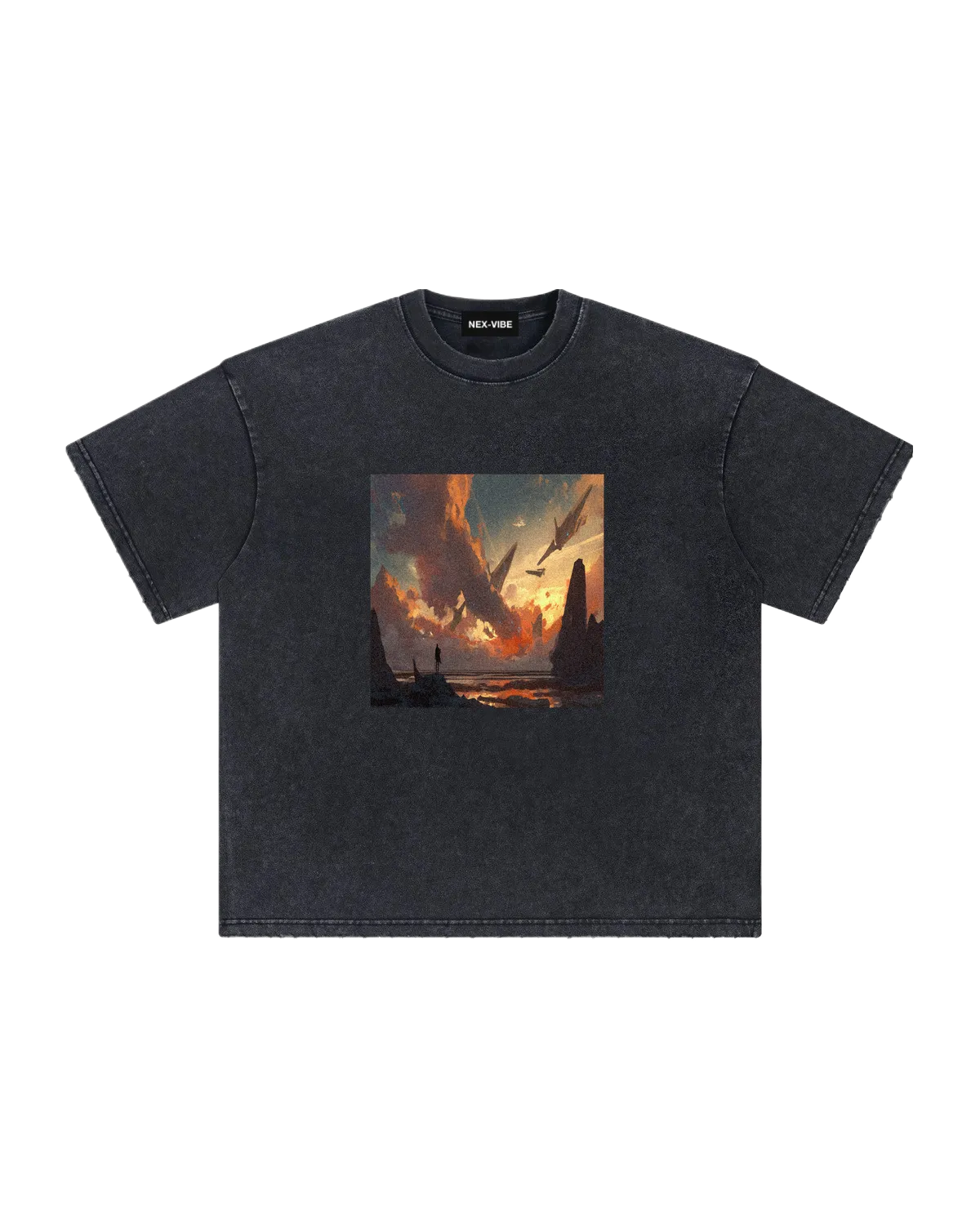 vintage-tee-4A4A4A-front