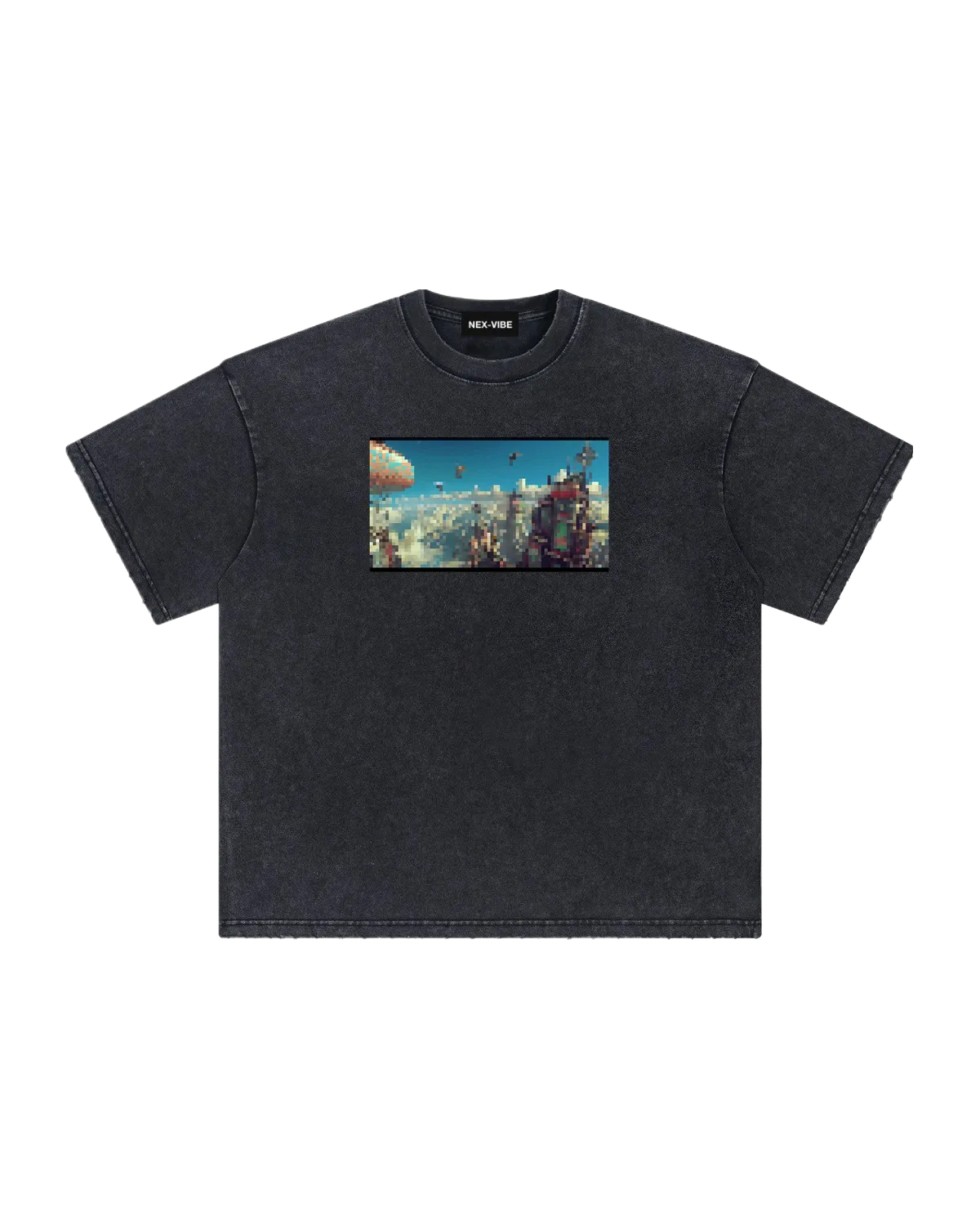 vintage-tee-4A4A4A-front