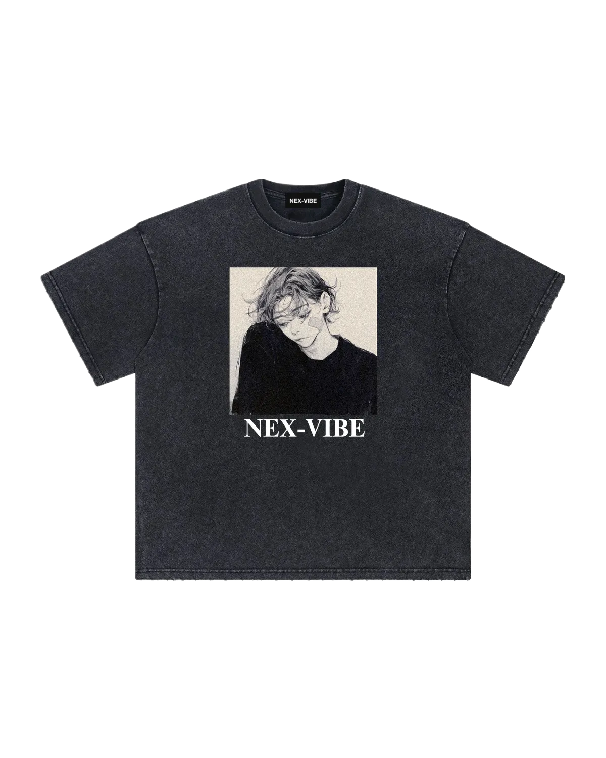 vintage-tee-4A4A4A-front
