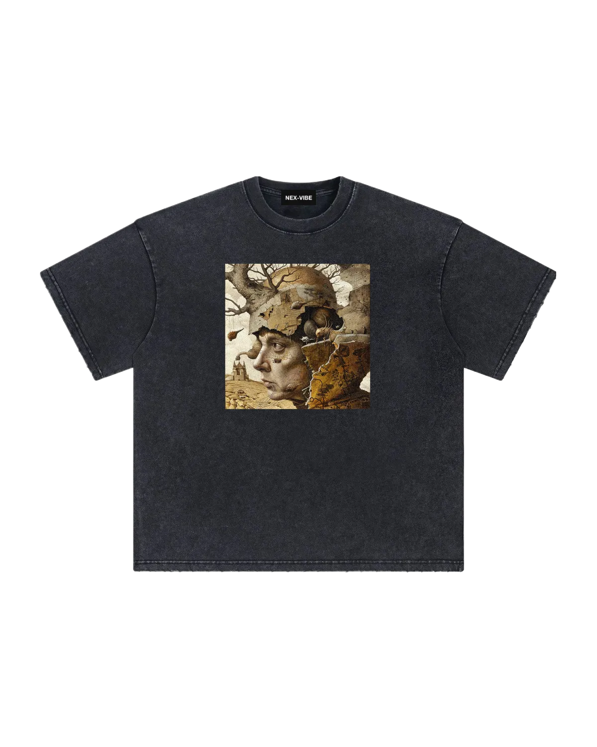 vintage-tee-4A4A4A-front