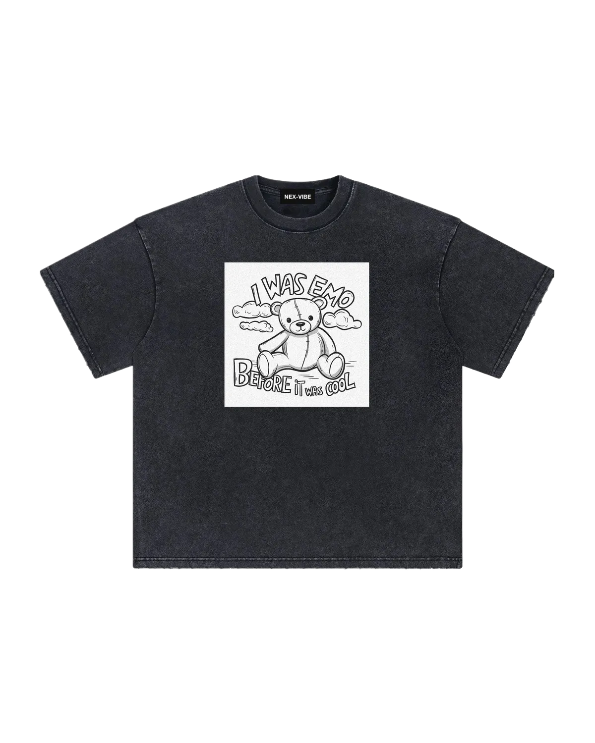 vintage-tee-4A4A4A-front