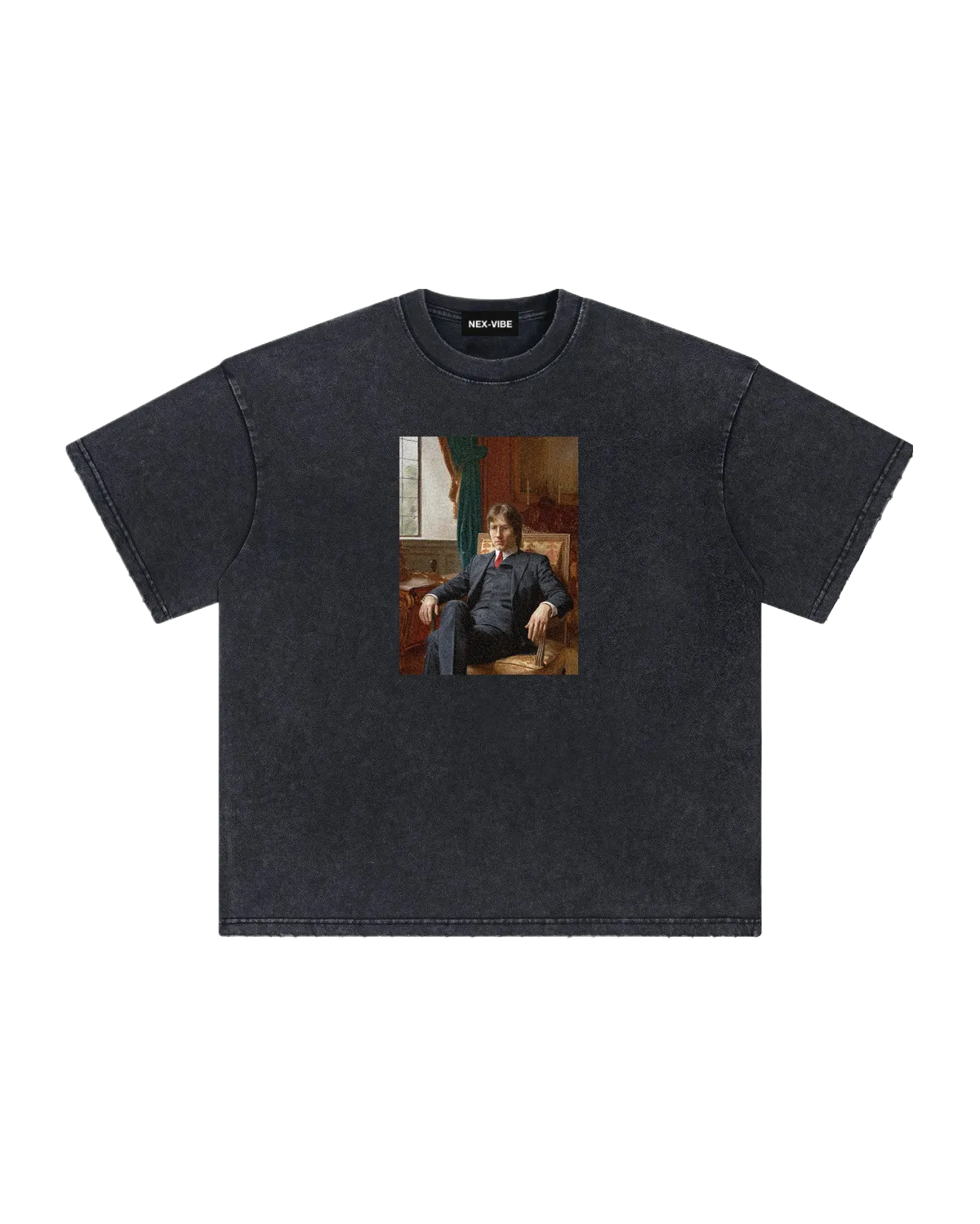 vintage-tee-4A4A4A-front