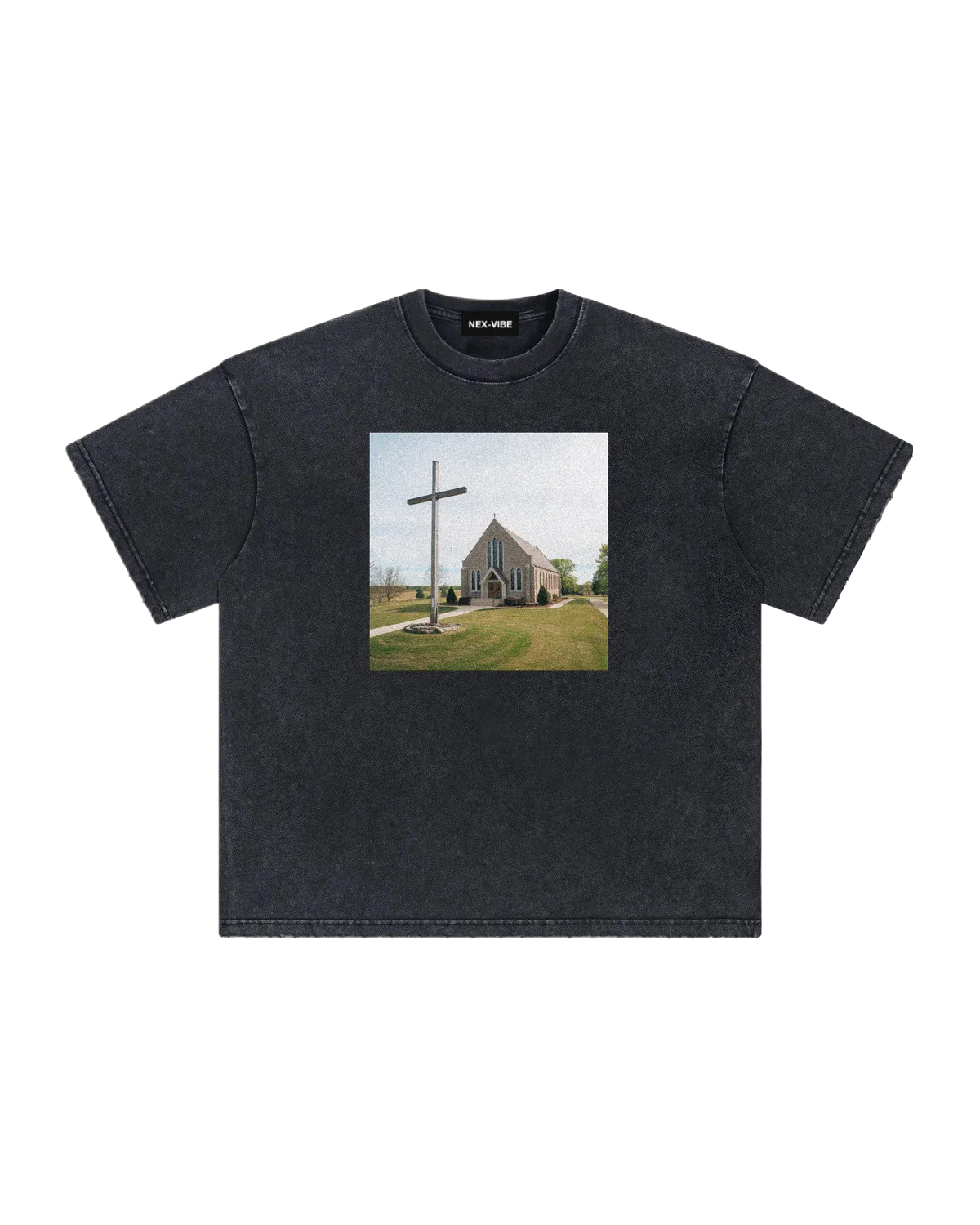 vintage-tee-4A4A4A-front