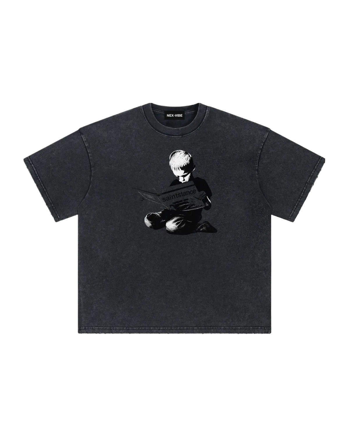 vintage-tee-4A4A4A-front