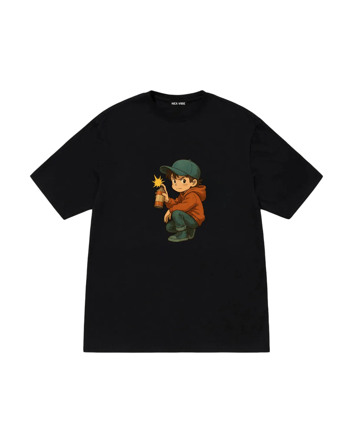t-shirt-000000-front