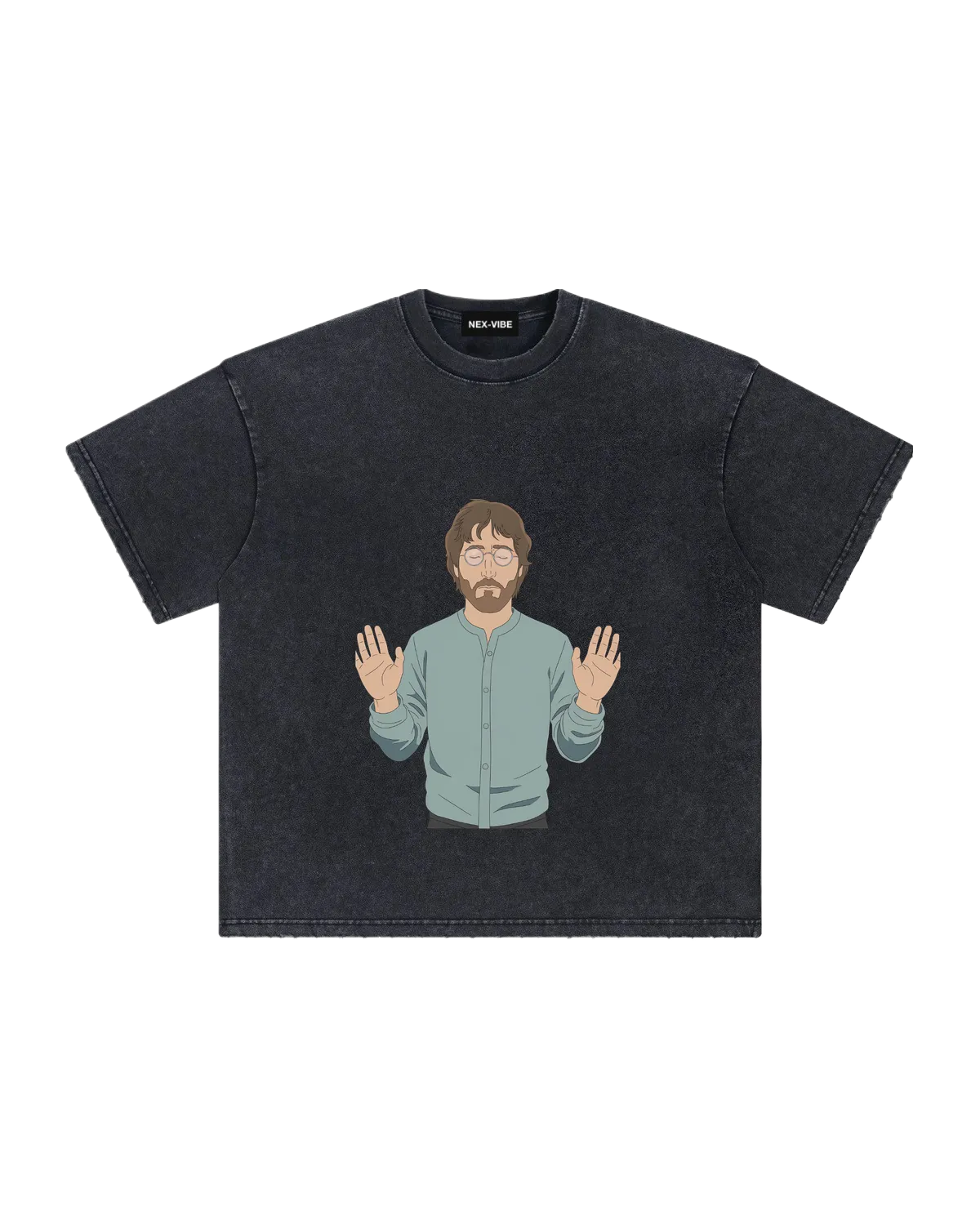 vintage-tee-4A4A4A-front